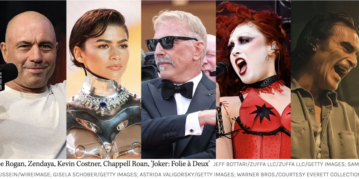 Hollywood&rsquo;s Biggest Winners and Losers of 2024: From Joe Rogan to Kevin Costner