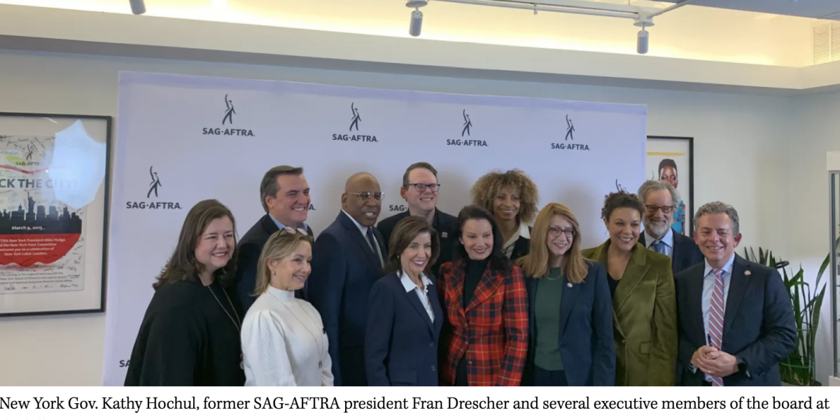 New York Governor Signs AI Protection Bills As SAG-AFTRA Executives Tout Gains for Performers